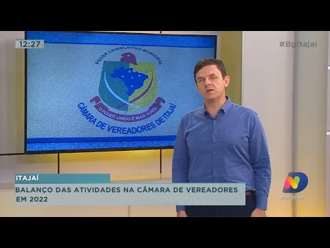 Balanço da Câmara de Vereadores de Itajaí em 2022