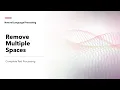 15 Remove Multiple Spaces Text Preprocessing and Mining for NLP KGP Talkie