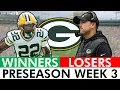 Download Lagu Winnaars en verliezers van de Green Bay Packers in week 3 van de NFL-voorseizoenwedstrijd tegen d...