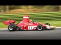 Ferrari 312 B3-74 F1 Car at Imola Circuit 3 0L Flat-12 Engine Sound