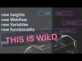 Major Webflow Update Q4 2023 Variables Interactions with Variables