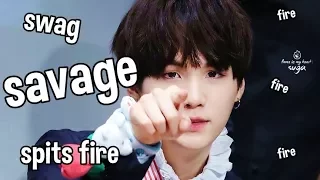 Download SAVAGE SUGA, the guy who spits fire #AGUSTD MP3