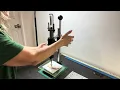 Leather Hole Puncher Manual Press Machine - from Amazon