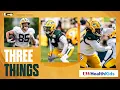 Three Things TE Tucker Kraft LB Zaire Franklin DT Jonathan Ford