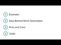 Strict Alternation Turn Variable Solution for Critical Section Problem in English