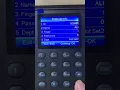 Fingerprint Attendance Machine Tutorial How to set as Admin