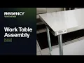 Regency Work Table Assembly