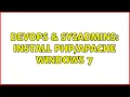 DevOps SysAdmins Install windows 7