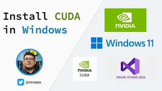 How to Set Up NVIDIA Drivers Visual Studio CUDA Toolkit for AI Development in Windows