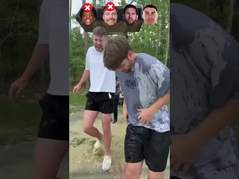 Ishowspeed, Mr beast, Messi, Ronaldo Absolute Legend 🥶 ICE BUCKET CHALLENGE 🤣🤣🔥🔥 #shorts #football