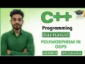 L 19 Polymorphism in OOPs Explained Compile Time Runtime Polymorphism C DSA Tutorials