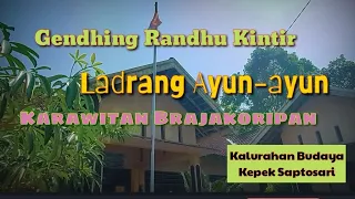 Download GENDHING RANDHU KINTIR Ladrang AYUN-AYUN laras pelog Nem #gendhingjawa MP3