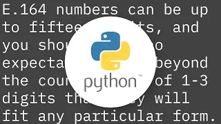 International phone number validation