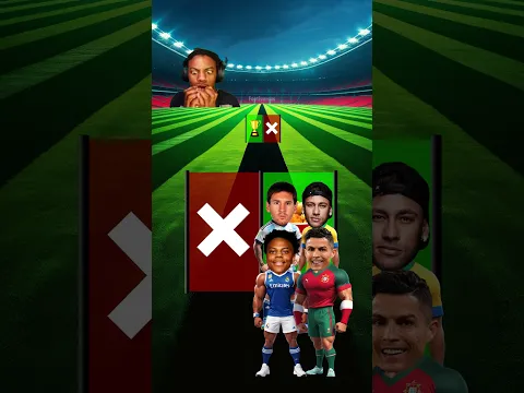 Ronaldo💀 vs Messi🥶 vs Neymar🥵 vs IShowSpeed😈