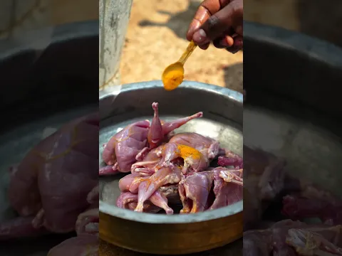 🔥 Kaadai Fry Recipe in Tamil | Spicy & Crispy Quail Fry 🐦