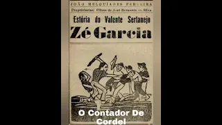 História do valente sertanejo Zé Garçia, Literatura de cordel, O contador de cordel, saia branca