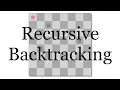 Recursive Backtracking Eight Queens Puzzle