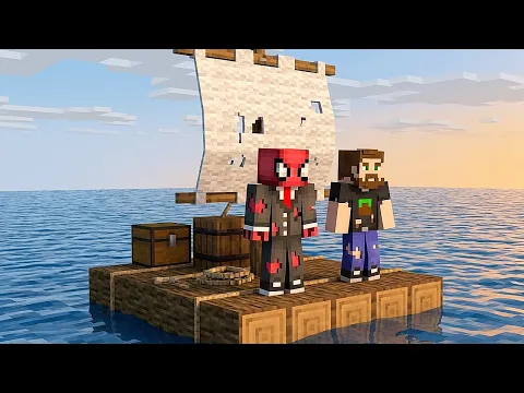 Video Thumbnail: Okyanusun Ortasında Kaldık - Minecraft