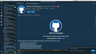 Github Pull Requests Extension for Visual Studio Code