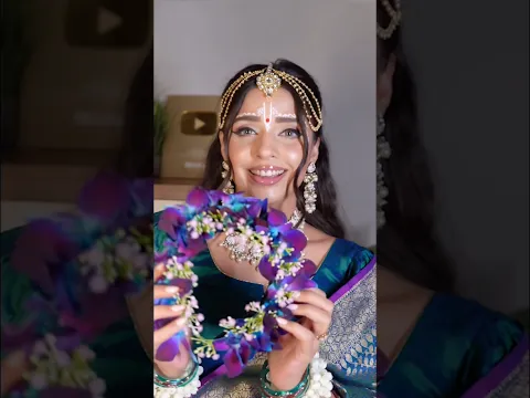 OMG! Made Beautiful Head Band Tiara Out Of Real Flowers🪻🤯#trending #viral #shorts @ChillWithGeet