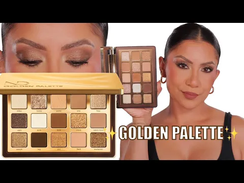 Download MP3 *new* NATASHA DENONA GOLDEN  ✨ EYESHADOW PALETTE + DEMO, REVIEW & SWATCHES | MagdalineJanet