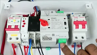 How To Wire An Automatic Transfer Switch Panel CNCElectric1988 