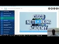 How Login and learn in Cisco Netacad