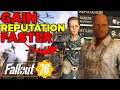 The FASTEST Ways To Get FACTION REPUTATION In FALLOUT 76