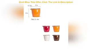 Limited Stock CHOOLD Colorful Mini Ceramic Creamer Coffee Milk Creamer