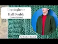 Herringbone Half Double Crochet Stitch Tutorial Plus How to Decrease