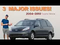 3 Common Issues with the 2004 to 2010 Toyota Sienna - Most Reliable Vehicle Ever