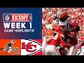 Browns vs Chiefs Week 1 Highlights NFL 2021