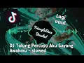 Download Lagu DJ Tulung Percoyo Aku Sayang Awakmu - Slowed - [TriangleBass Bossted]