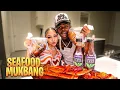 SEAFOOD MUKBANG Q A ft WOODA