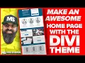 Divi Home Page Layout Tutorial with Full Width Rows