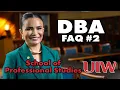 How to Apply to the DBA Program at UIW School of Professional Studies