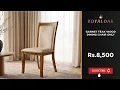 Royaloak Garnet Teak Wood Dining Chair