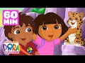 Download Lagu Dora \u0026 Diego's Daring Animal Rescues! 😺 1 Hour | Dora the Explorer | Dora \u0026 Friends