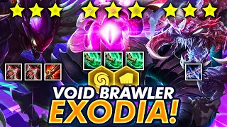THE STRONGEST COMP THIS PATCH! VOID BRAWLER EXODIA! | TFT | Teamfight Tactics Galaxies