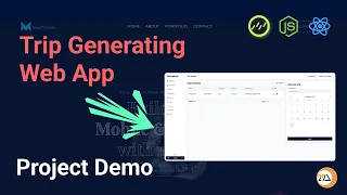 Build Full-Stack Trip-Generating Web Application React Node js MySQL TypeScript milon27 com