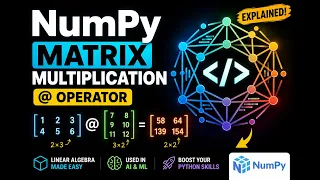 NumPy Matrix Multiplication Operator Explained - Python Linear Algebra Tutor