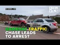 Eugene police arrest man after erratic driving leads to chase through gameday traffic