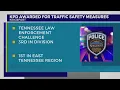Kingsport PD recognized for driving safety efforts