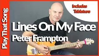 Download Lines On My Face By Peter Frampton - Intro - Guitar Tutorial MP3