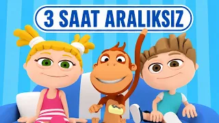 🎶 Kukuli'nin En Sevilen Çocuk Şarkıları | 3 Saat Aralıksız Eğlence | Kesintisiz Şarkılar