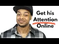 How to get a guy s attention online flirting on Instagram