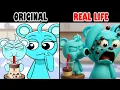 Download Lagu Best TikToks of Incredibox Sprunki: SKY tries bubble tea for the first time | Original vs Plush Toys