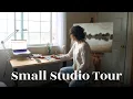 5 Studio Must-Haves Even If You Only Have a Tiny Space My New Art Studio Tour