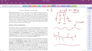 Lecture 9 Polymer Chain Models Freely Mathematician and Chemist s Chain Model