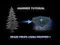 How to RESIZE any PROP for 3D SKYBOX using PROPPER in HAMMER